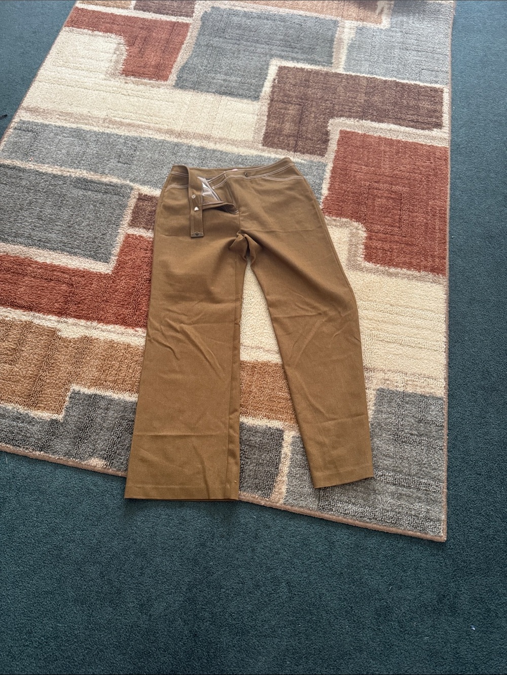 Bandolino women Tan Straight-Leg Chinos
